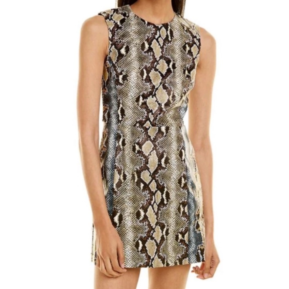 French Connection Animal Print Mini Dress